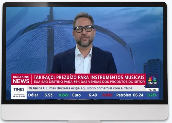 Tarifaço dos EUA pode ameaçar a indústria musical brasileira — CNBC Brasil